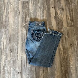 Helix Light Wash Distressed Jeans